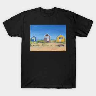 Hengistbury Beach Huts - r T-Shirt